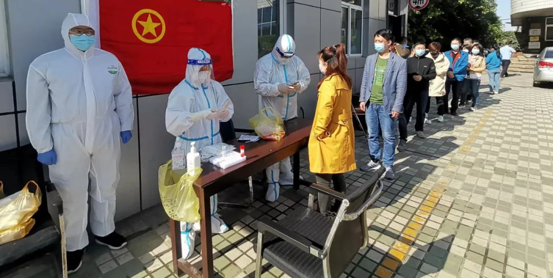 【筑牢疫情防控堡壘】風(fēng)帆公司組織開(kāi)展全員周核酸檢測工作