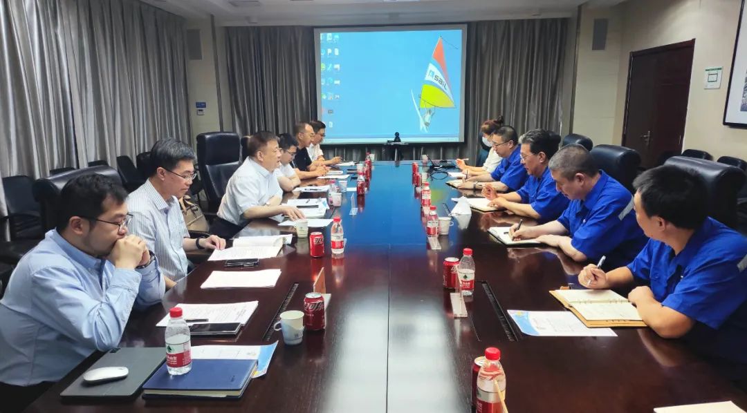 中船調研組到風(fēng)帆調研法治建設與合規工作